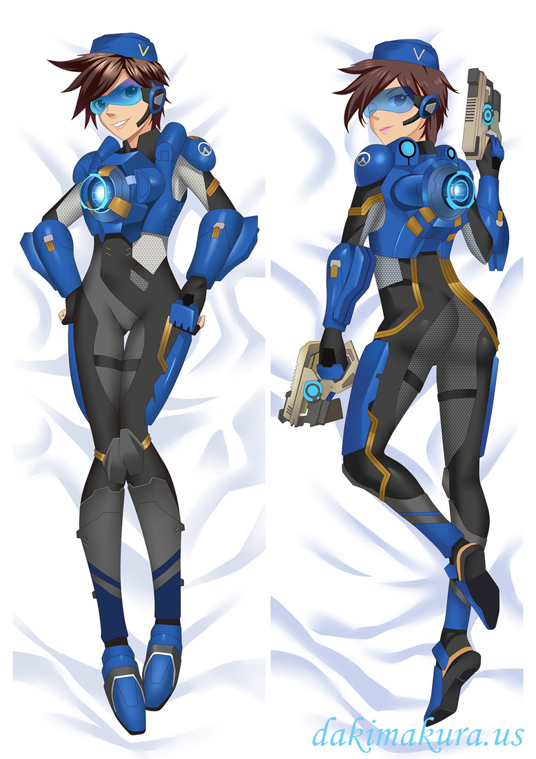 Tracer - Overwatch Japanese character body dakimakura pillow cover